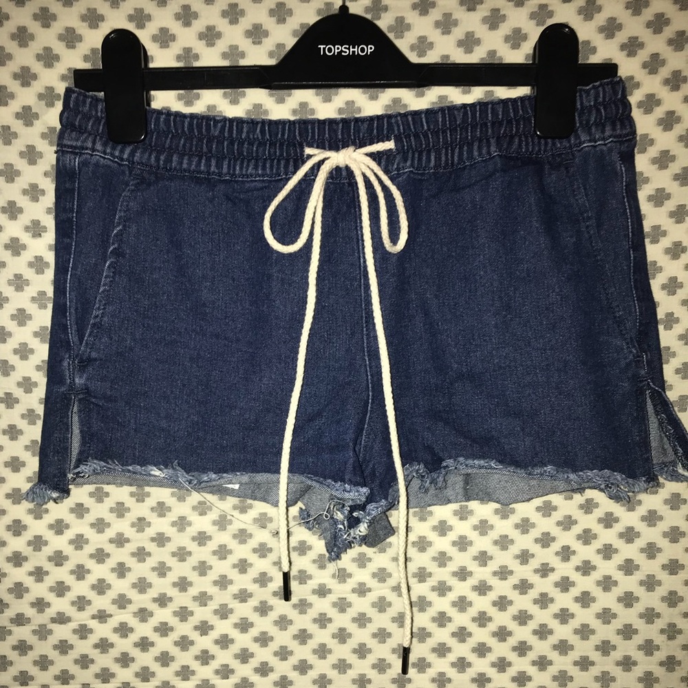 BDG Jean Shorts with Waste Tie